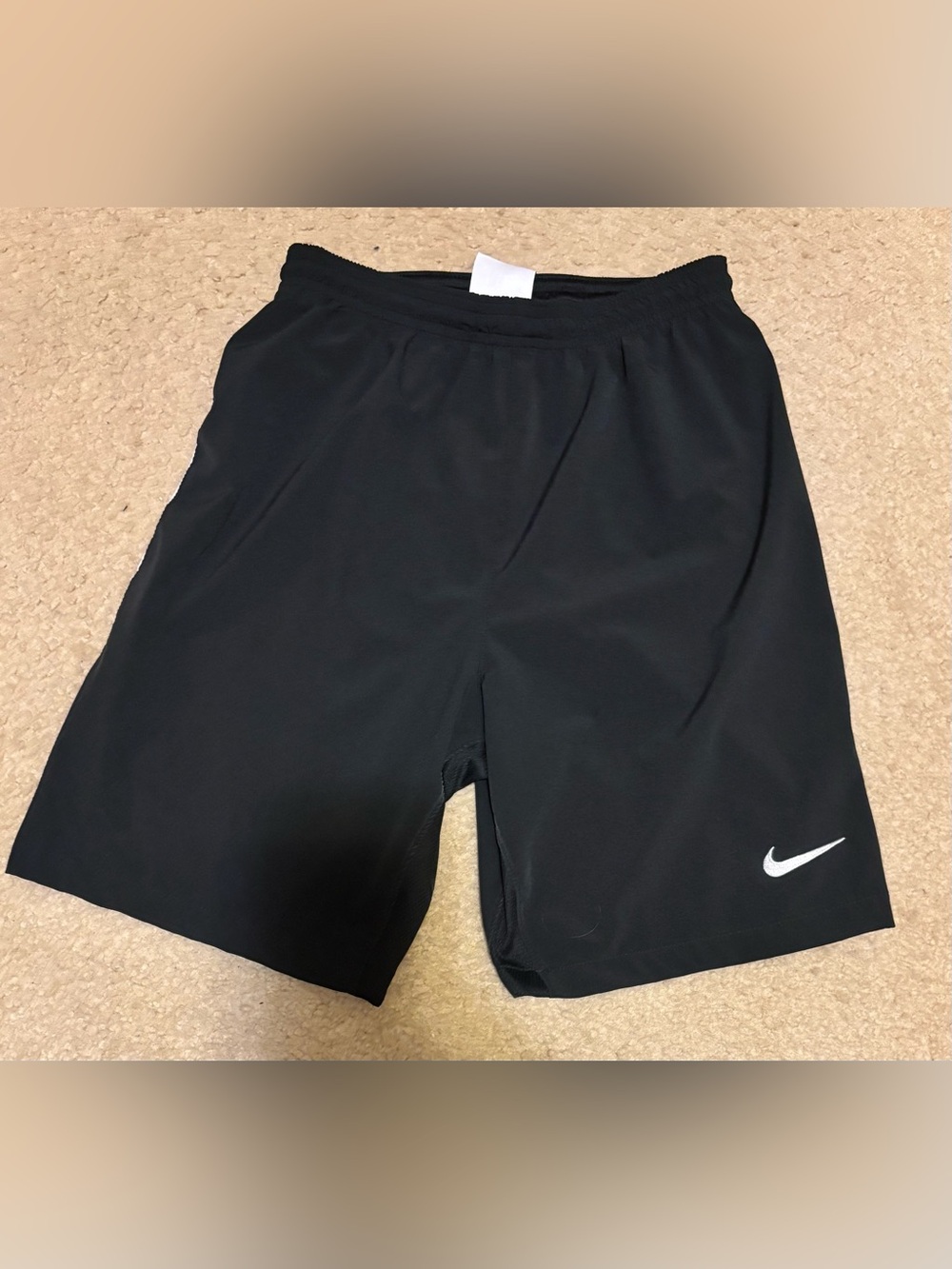 Nike Black youth large  Athletic Shorts with Swoosh